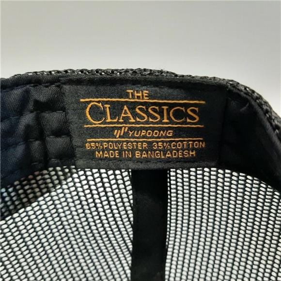 AWESOME NASA Vintage Style Embroidered Patch Flat Bill Mesh Snapback Hat Black - Picture 5 of 6